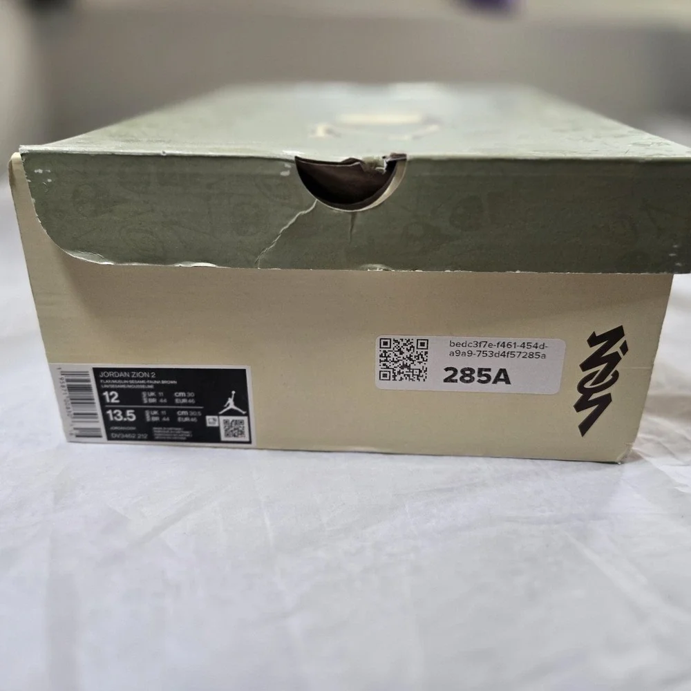 Size 12 - Air Jordan Zion 2 Voodoo